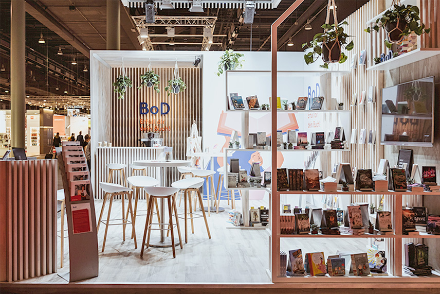 Präsentiere dein Buch am BoD-Stand auf der Buchmesse